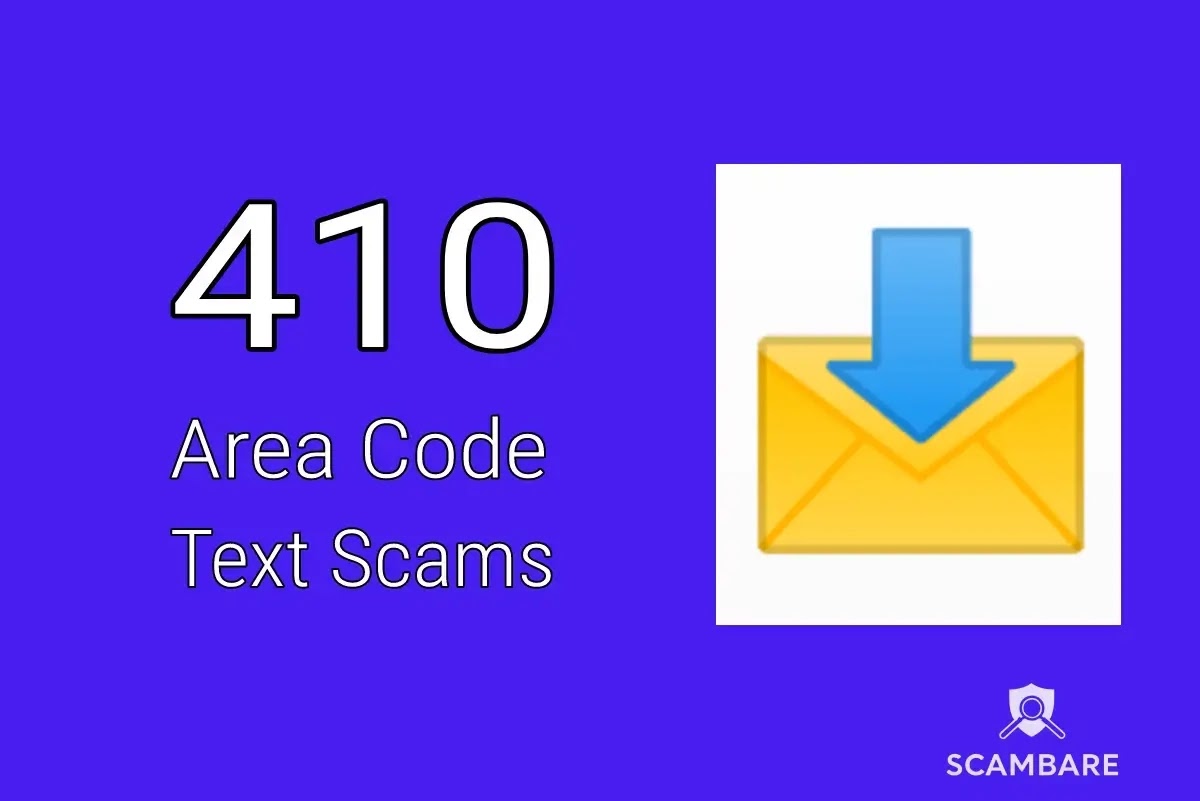 Learn about 410 area code text scams.